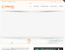 Tablet Screenshot of creaticnens.com